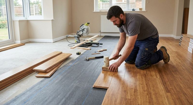 Bamboo Flooring Installation in Pompano Beach, FL