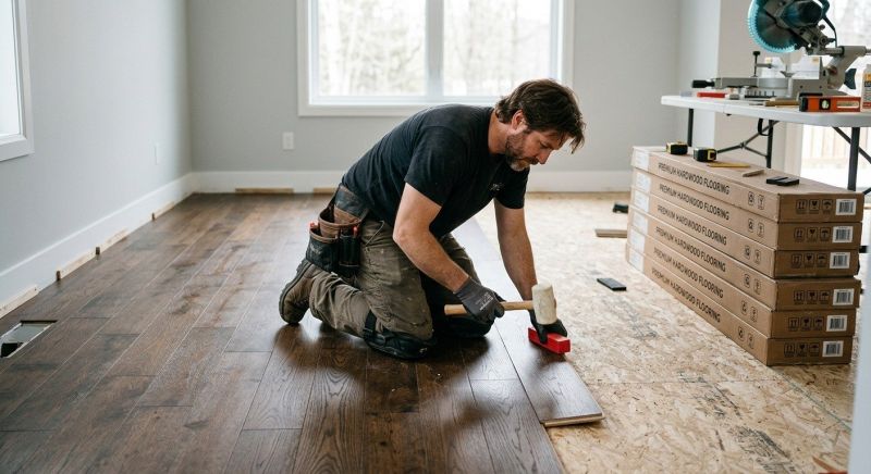 Hardwood Floor Installation in Boynton Beach, FL