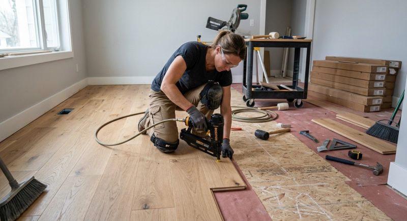 Hardwood Floor Installation in Hollywood, FL
