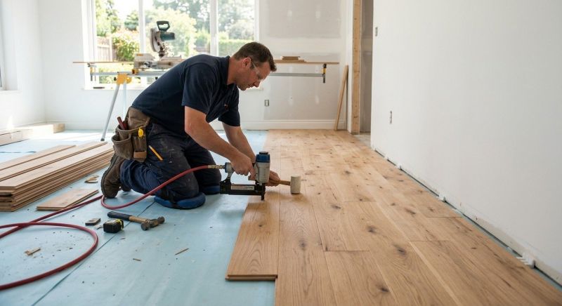 Hardwood Floor Installation in Hollywood, FL
