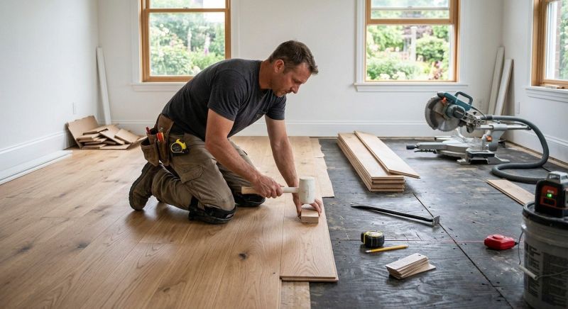 Hardwood Floor Installation in Lake Worth, FL