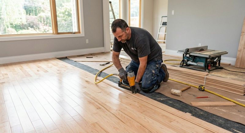 Maple Flooring Installation in Delray Beach, FL