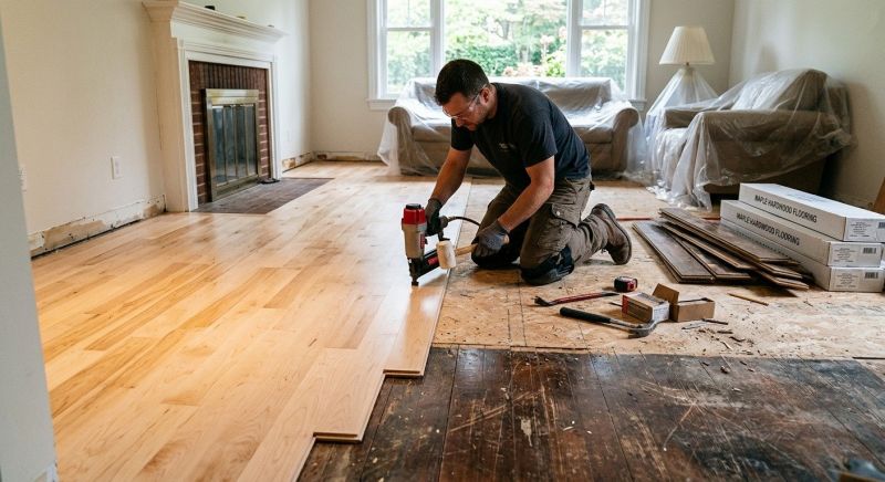 Maple Flooring Installation in Hollywood, FL