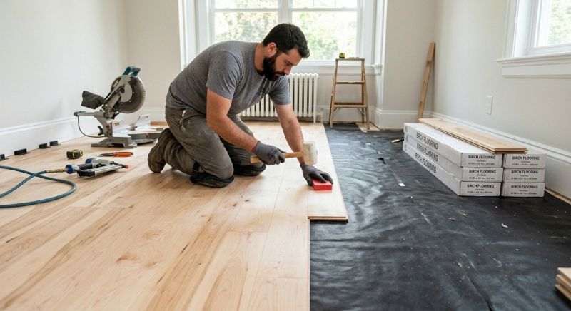 Maple Flooring Installation in Hollywood, FL