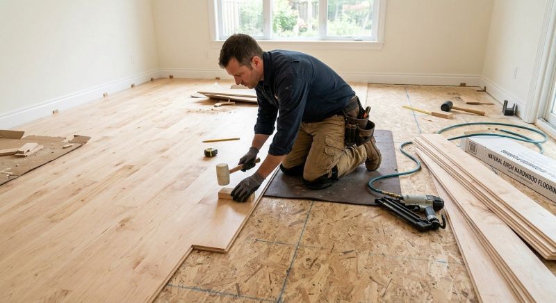 Maple Flooring Installation in Lake Worth, FL