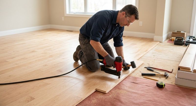 Maple Flooring Installation in Pompano Beach, FL