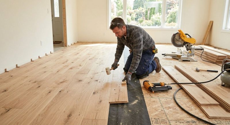 Oak Floor Installation in Boynton Beach, FL