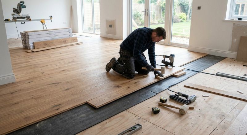 Oak Floor Installation in Lake Worth, FL