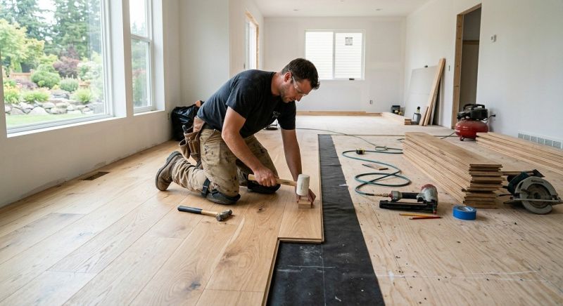 Oak Floor Installation in Opa Locka, FL