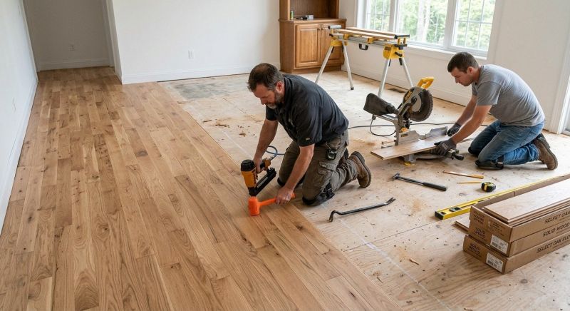Oak Floor Replacement in Pompano Beach, FL