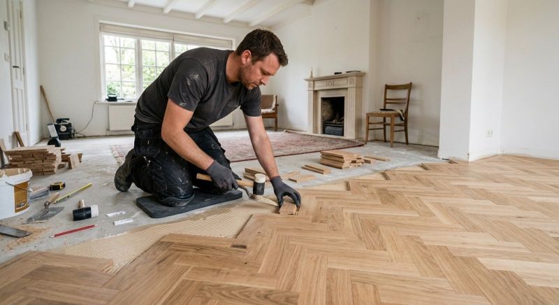 Parquet Flooring Installation in Pompano Beach, FL