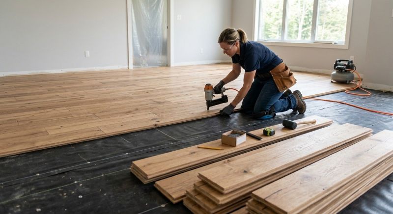 Plank Floor Installation in Pompano Beach, FL
