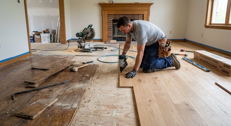 Wood Floor Replacement in Boca Raton, FL