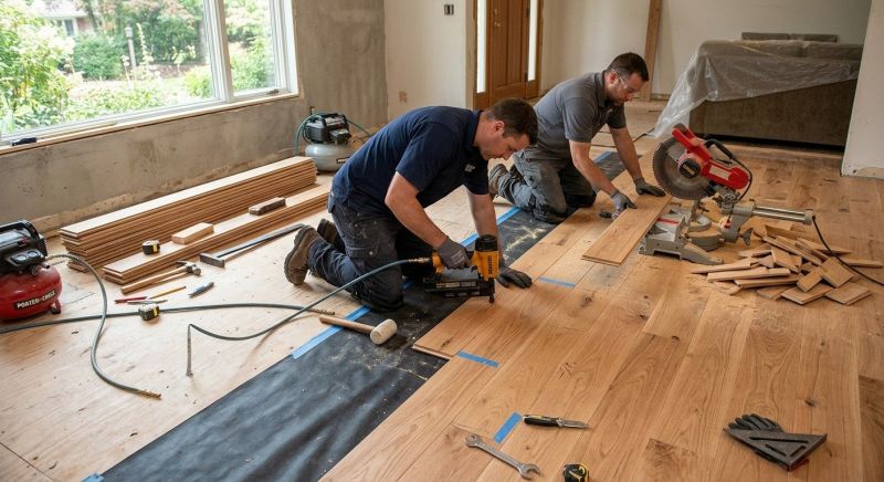 Wood Flooring Installation in Broward County, FL