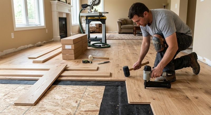 Wood Flooring Installation in Deerfield Beach, FL