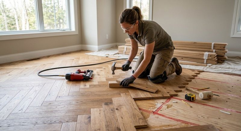 Wood Flooring Installation in North Miami Beach, FL